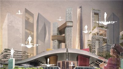“城市升维”板块编织跨学科的未来幻想