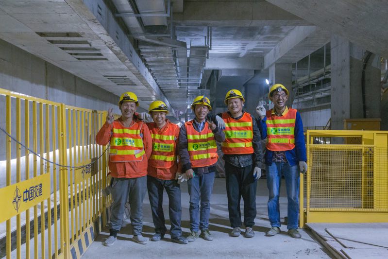 春节期间深圳地铁建设不停工！4000名地铁建设者值守岗位过年