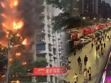 深圳一高层住宅发生火灾！有市民反映：消防路曾被堵