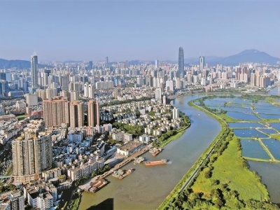 深圳河实现水清岸绿景美