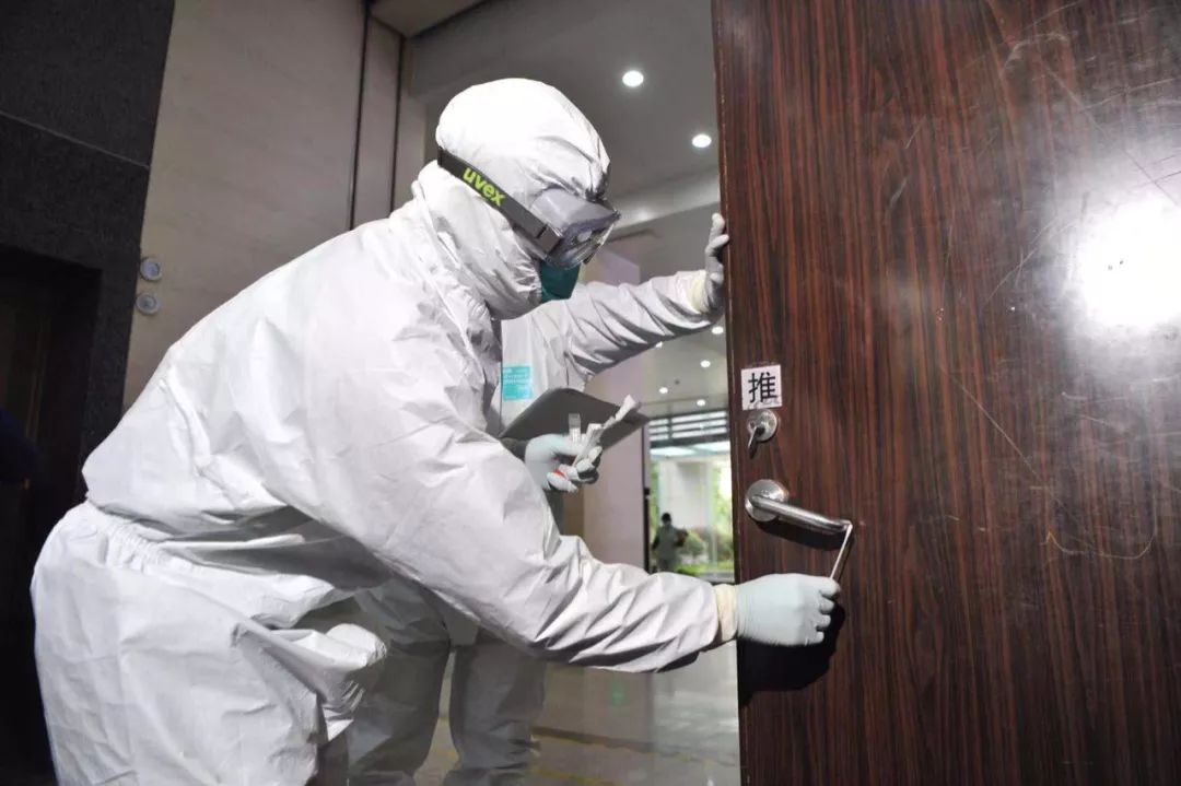 门把手发现病毒？别怕，只是病毒“碎裂了的尸体”！