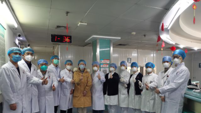 国家援助湖北中医医疗队广东团队接管病区第一例患者出院