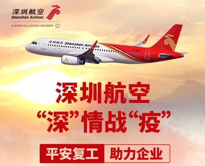 助力复工复产！深航面向全社会推出定制包机服务