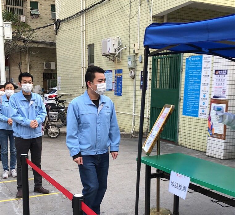 企业复工率近八成，碧岭街道防疫生产两不误
