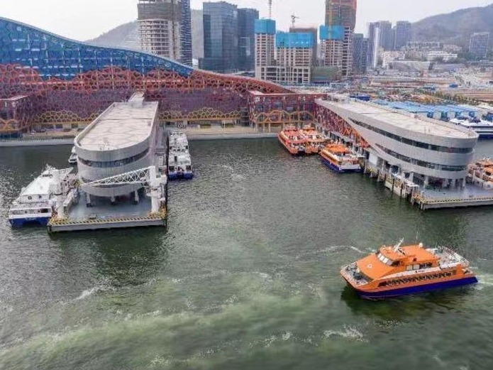 蛇口邮轮母港全力保障返程期旅客出行安全 港澳航线旅客乘船需过四道体温检查
