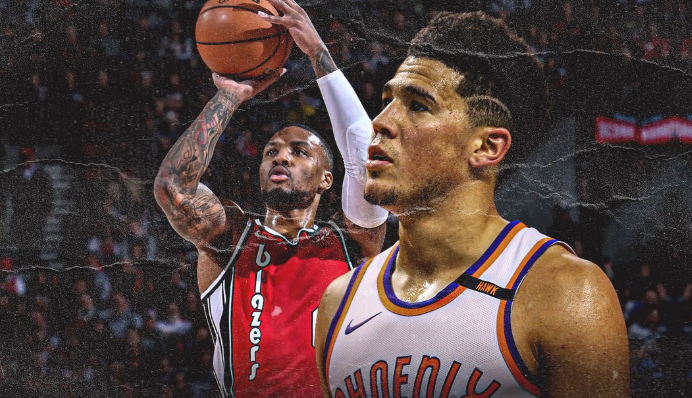 NBA指定布克顶替利拉德 出战全明星正赛和三分大赛