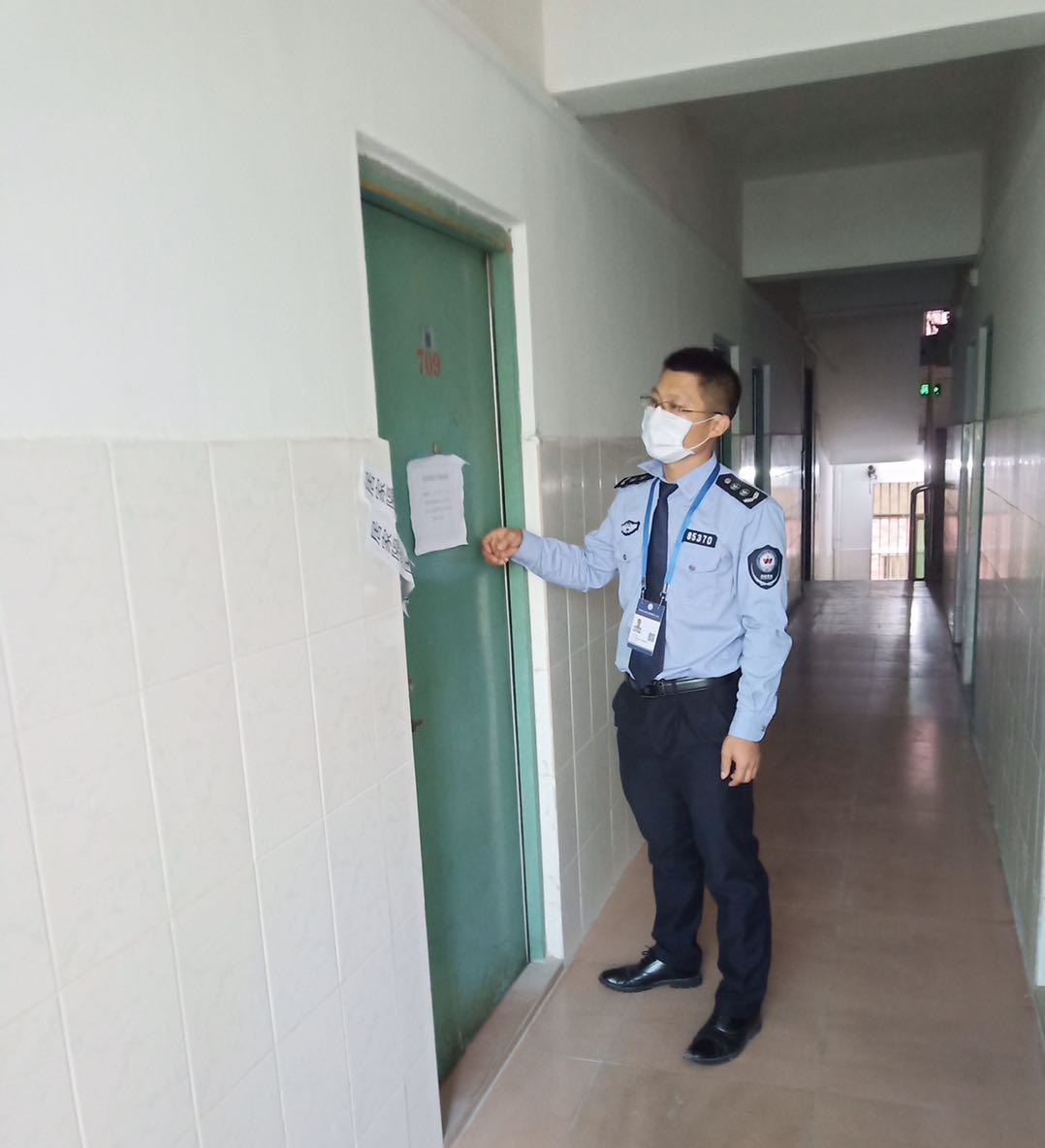 纸短情长！ 玉塘隔离人员送信言谢“滴水情”