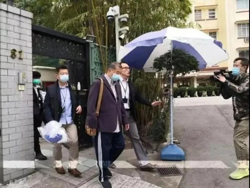 乱港分子黎智英等多人被香港警方拘捕 涉嫌恐吓与非法集会