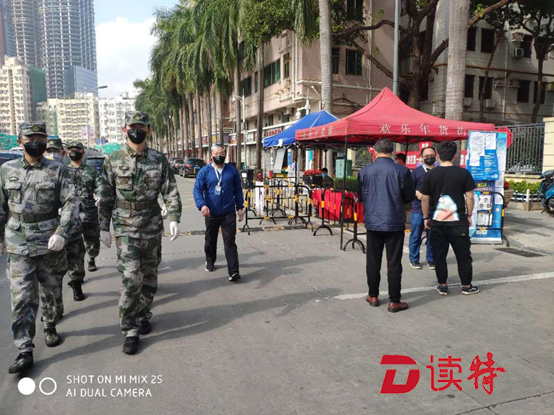 福田区人武部：疫情就是战情，防控就是战斗