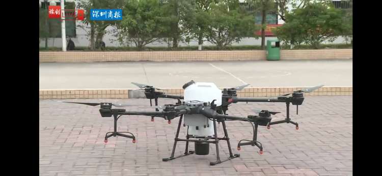 大疆无人机战疫  空中为60万平方米工业区消毒