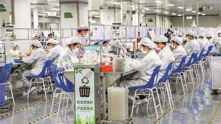 松岗街道规上工业企业复工率已逾七成，产值2亿元以上复工率达100%