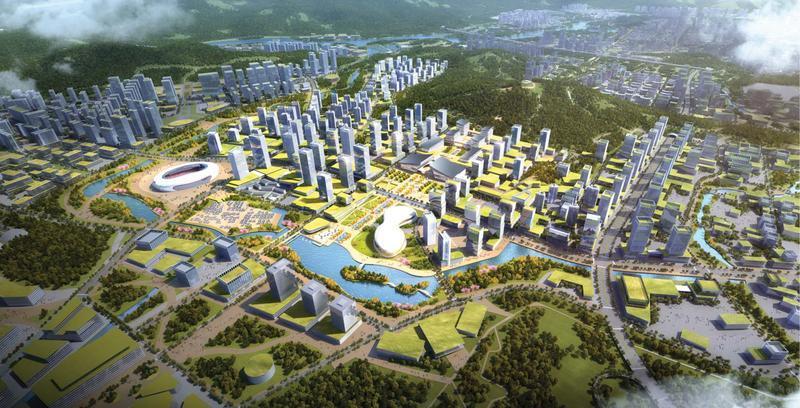 望鹏山巅 远眺深圳 | 深汕合作区50平方公里中心区启动建设！
