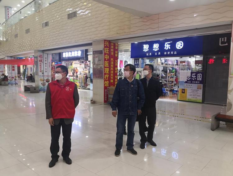防疫复工“两手硬”！福田区企服中心这位干部为渔农社区做实事