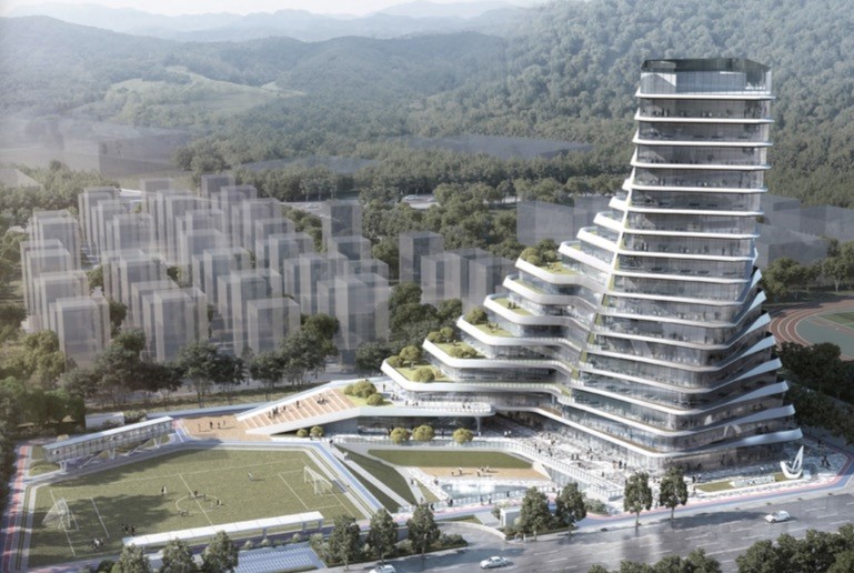 设计感十足！园山文体中心预计2022年建成