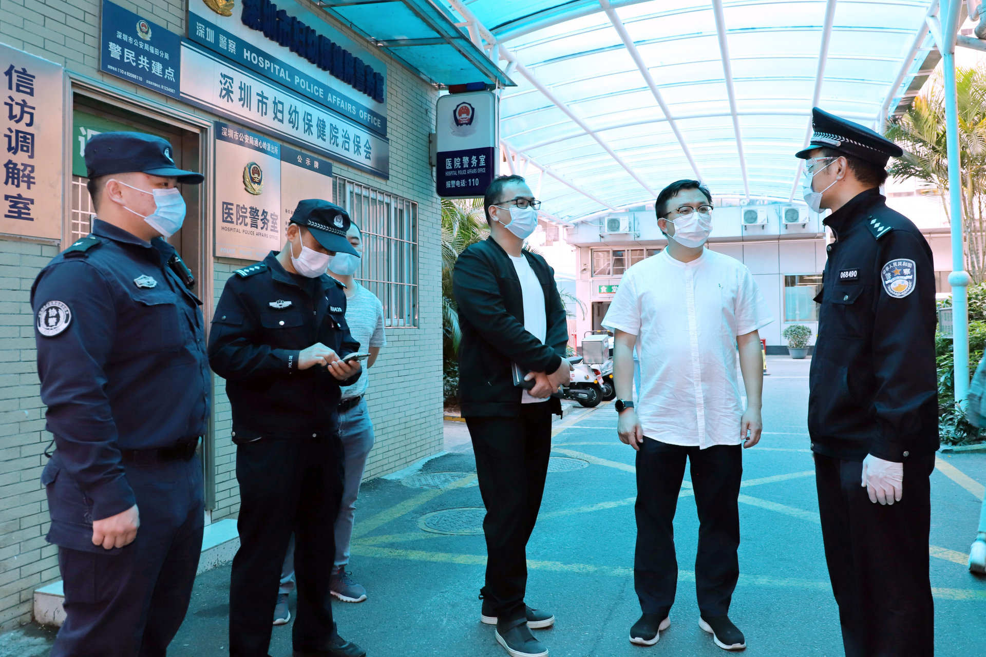 1100多名专门警力全力维护就医秩序