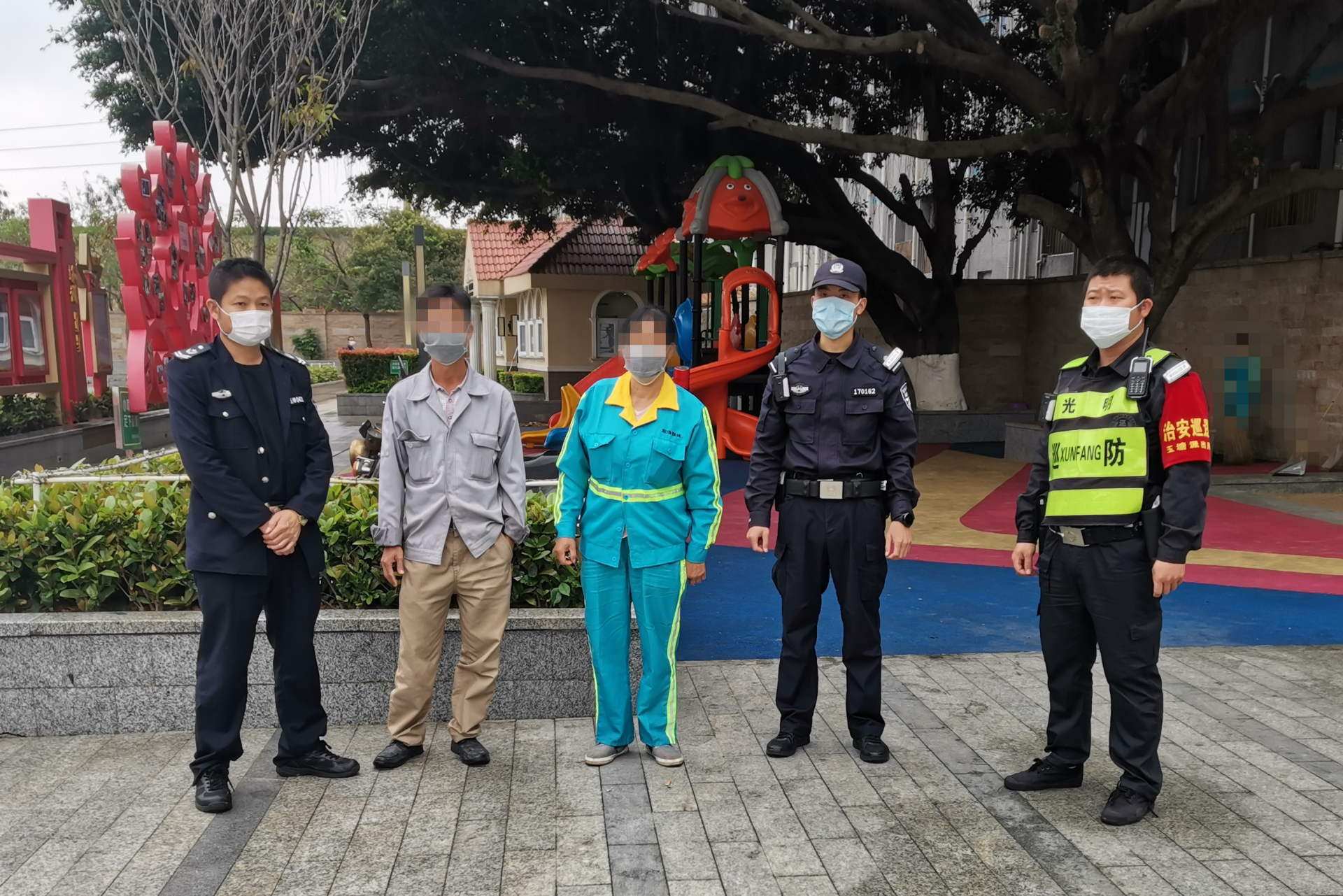 一键报警见实效！“光明电单通”助警方速破电单车盗窃案