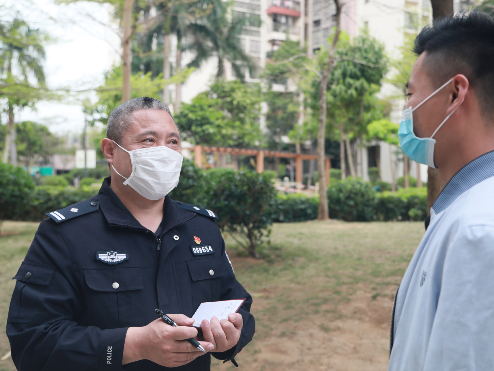 每日警星 | 李彬华：全力坚守疫情防控一线 