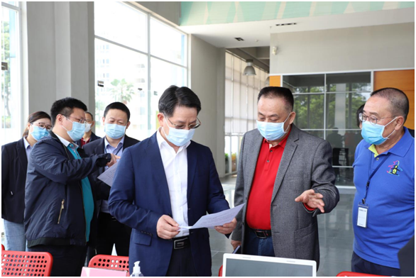 法治助力企业复工复产！深圳市司法局赴坪山调研“战疫有法”工作
