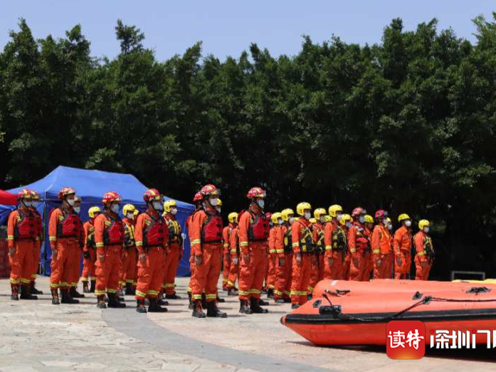 舟艇组装、落水营救、翻船自救…… 深圳消防救援支队开展洪涝灾害事故救援演练  