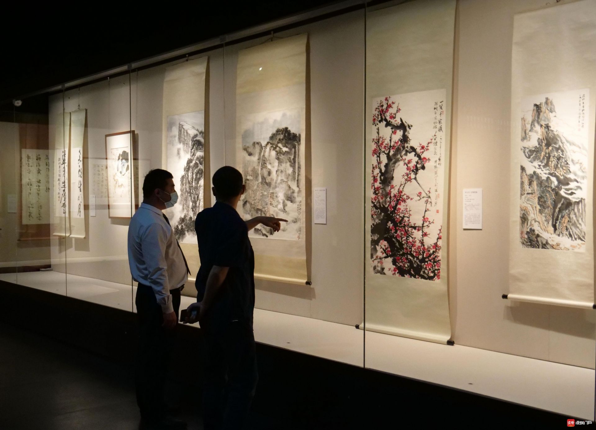 “心系特区——现当代书画名家与深圳作品展” 深圳博物馆历史民俗馆展出 