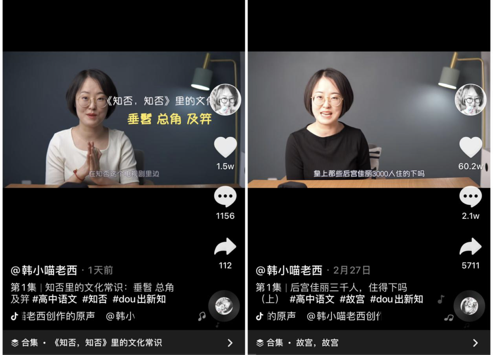 《甄嬛传》究竟藏了多少高考语文知识点？女老师向100万粉丝力挺短视频学习