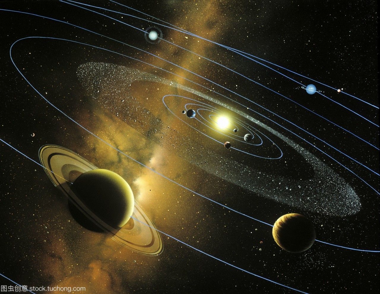火星、木星、土星4月10日将“等距”排列 错过要等20年！