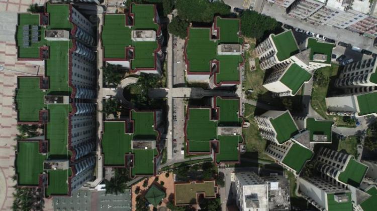 高层建筑天台哪里有蚊虫？深圳启用无人机一扫就知