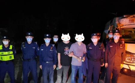 男子爬山迷路  民警夜幕下四小时找到