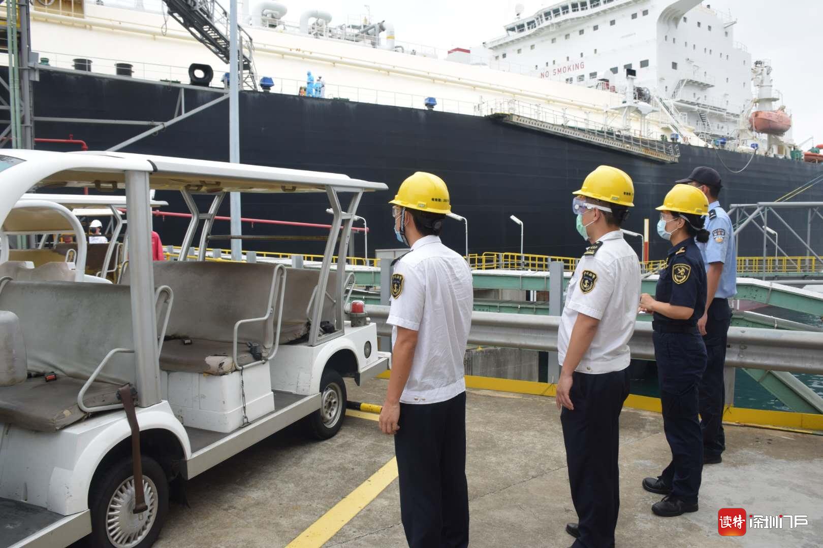 深圳大鹏湾LNG枢纽港船舶安全进出港同比增长80%