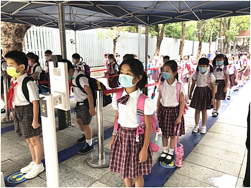学子归，书声起，深圳蛇口育才教育集团育才二小低年级返校复课
