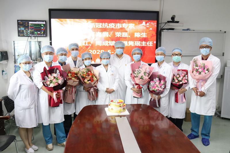 市三医院最后4位支援专家开始轮休，他们中最长的曾“入驻”三院117天