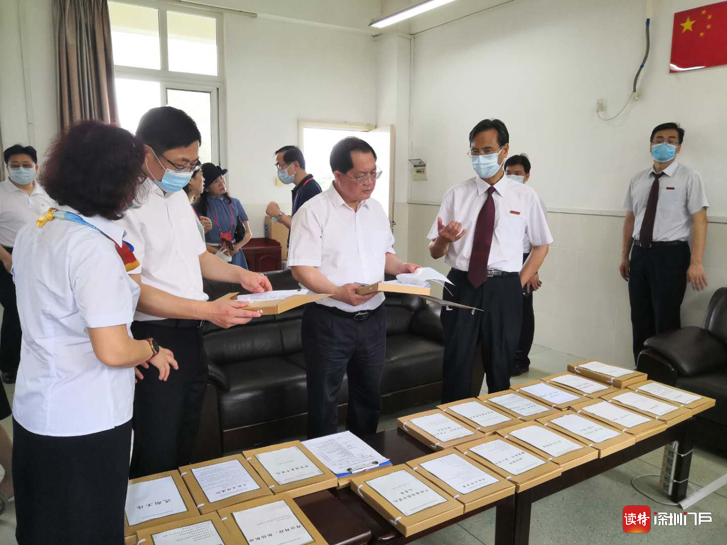 骆文智调研复学复课防疫准备工作：坚决守好学校门，上好健康第一课