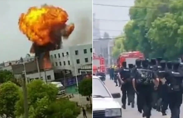 江苏丹阳一企业发生爆燃事故，已致2人死亡