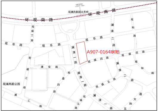 龙华区成功出让一宗商业用地 位于观澜高新园区