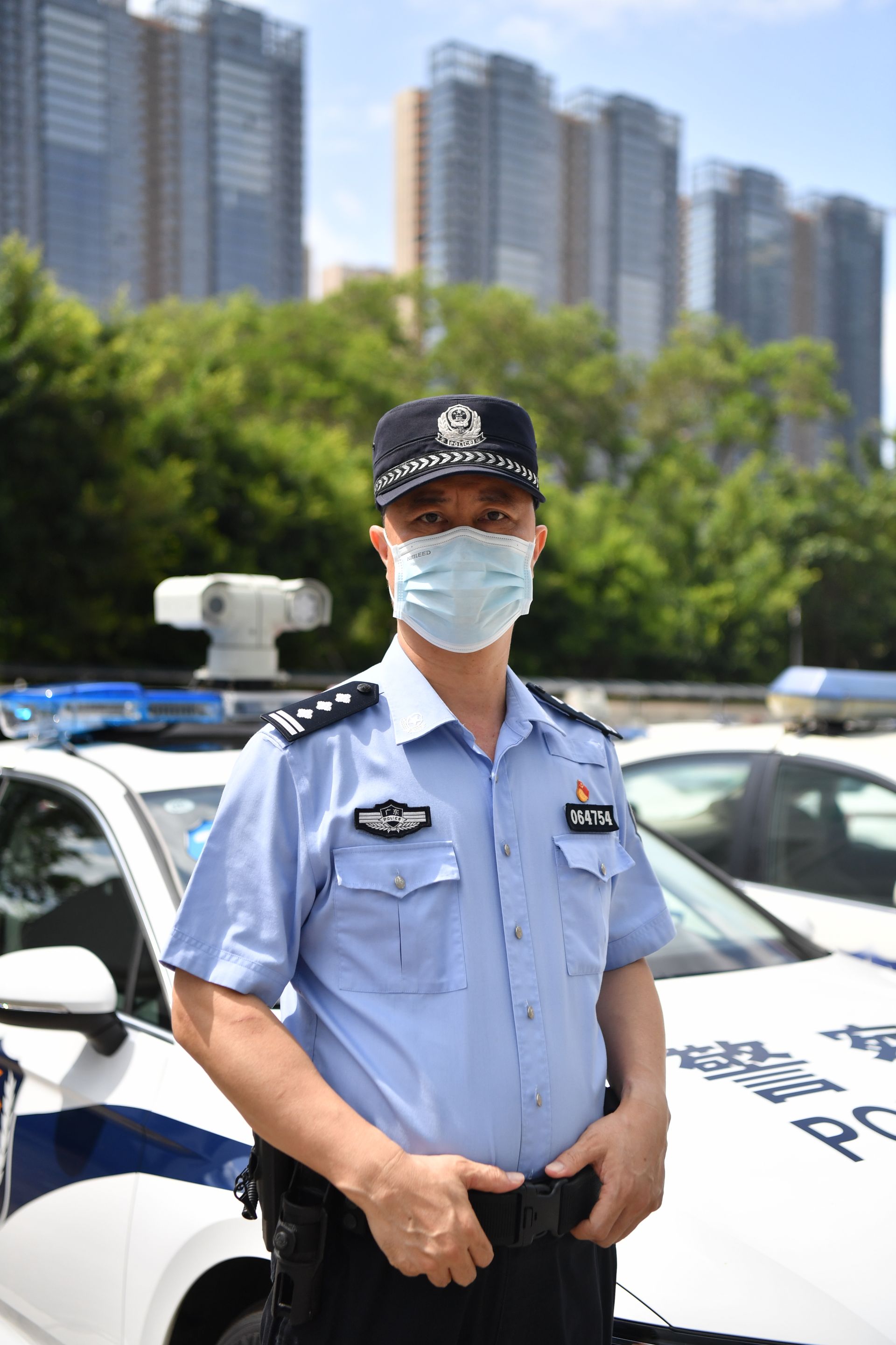 每日警星丨程光铭：为战“疫”一线提供支撑保障 