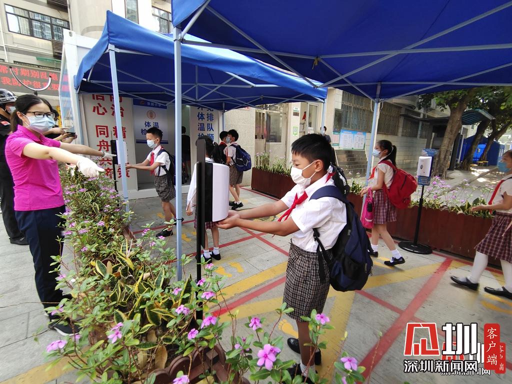 IN视频丨直击深圳小学生返校第1天：家长眉开眼笑护送“神兽”回笼