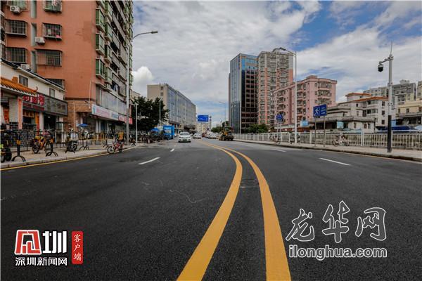龙华区大浪街道龙胜路北段（新区大道—龙观路）建成通车