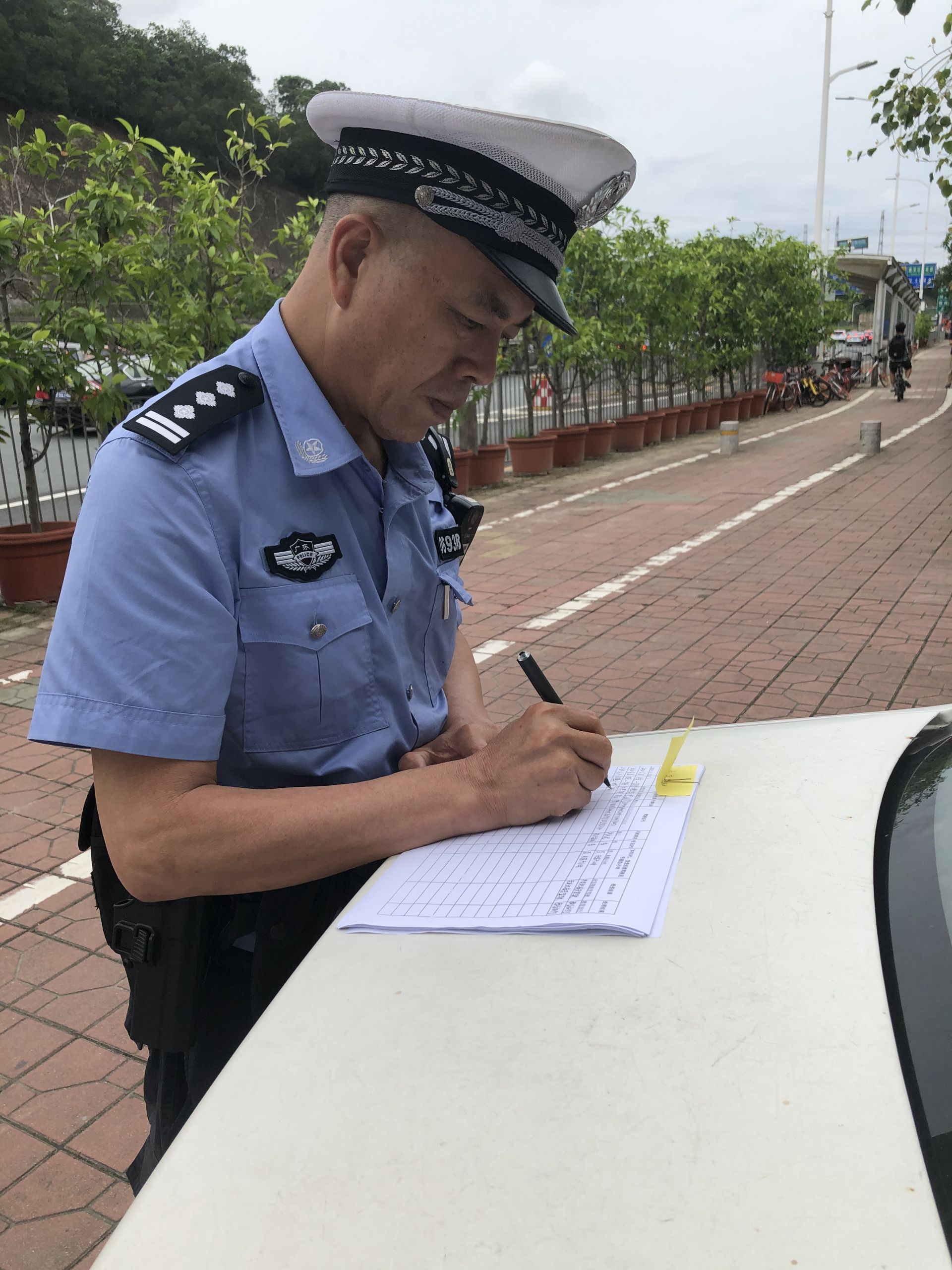 每日警星 | 蒙坚文：守护交通安全是我的职责