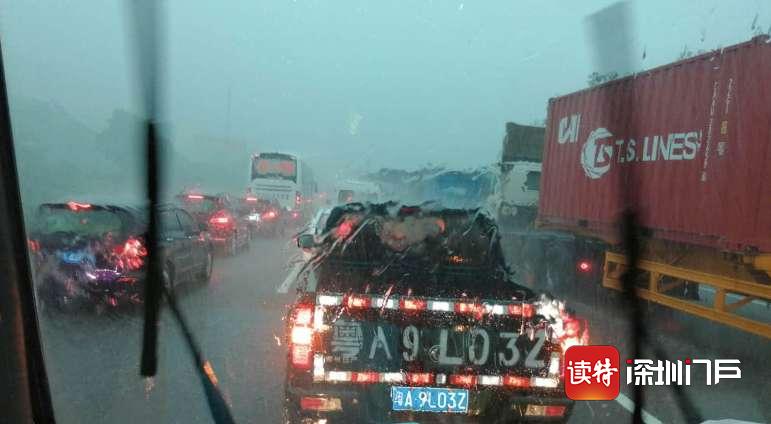 暴雨持续！ 广惠高速博罗段塌方，请绕行！