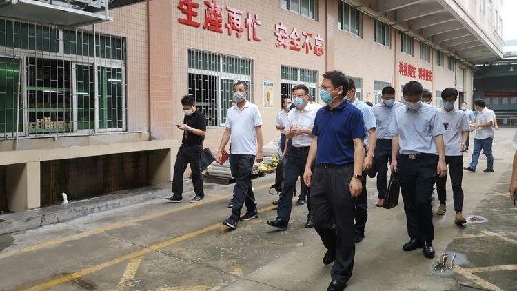 安全生产信息化建设进展如何？广东省应急管理厅调研组到松岗街道调研试运行情况