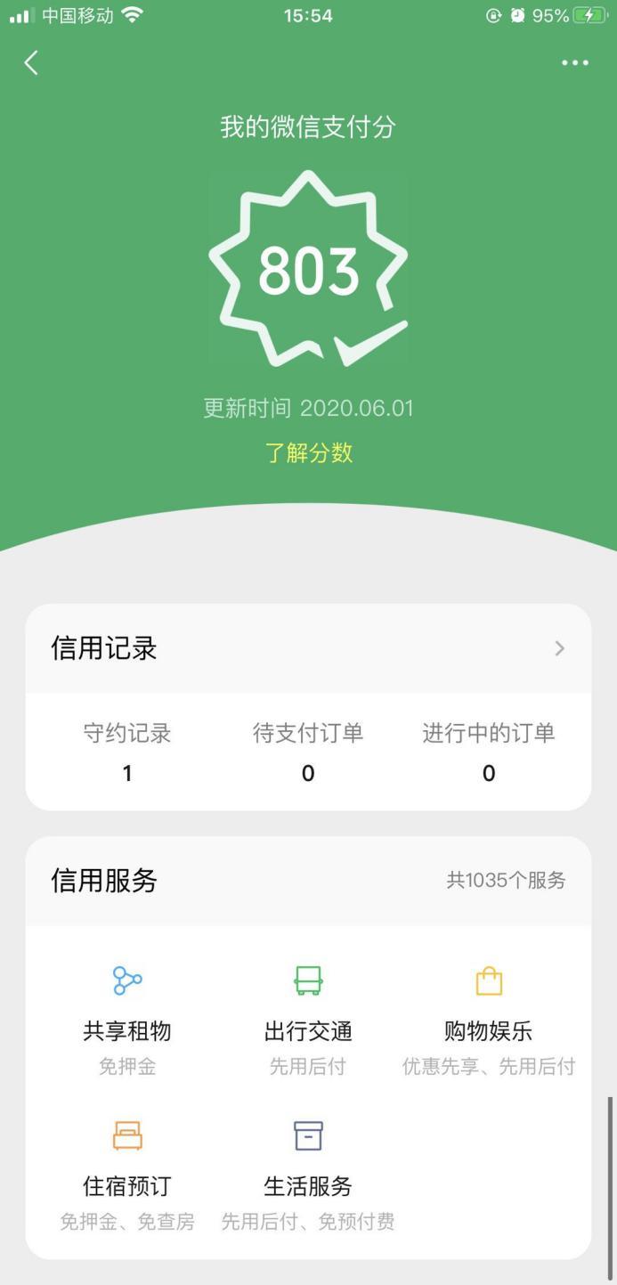 微信支付分全面开放，同程旅行酒店、打车先用后付功能加速普及