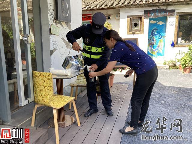 艺术唤醒文明乡风 上围艺术村掀起爱心接力赛