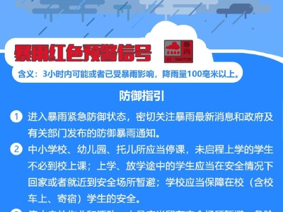 深圳市大鹏新区、东部海区发布暴雨红色预警！全市非寄宿制学校停课