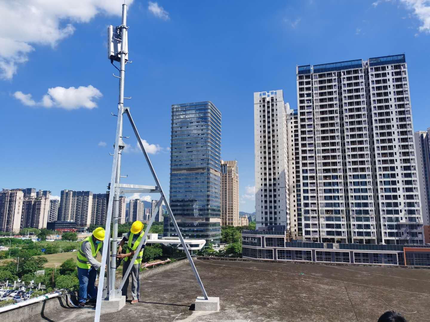 龙岗率先在深圳市实现5G信号全覆盖