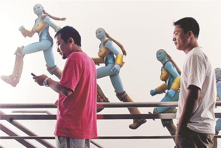 深圳影像志 | 工厂楼道一幕（2005年）