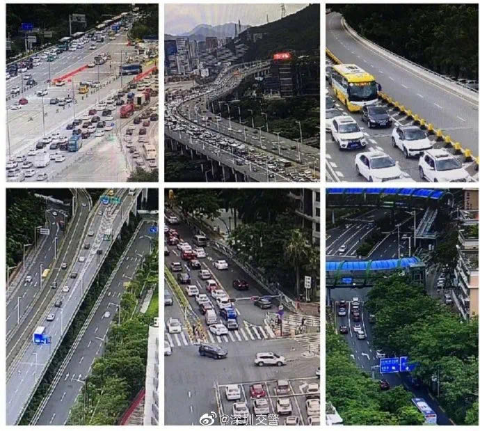 @广大车友：端午返深车流将持续到晚上，拥堵路段集中在这两个地方