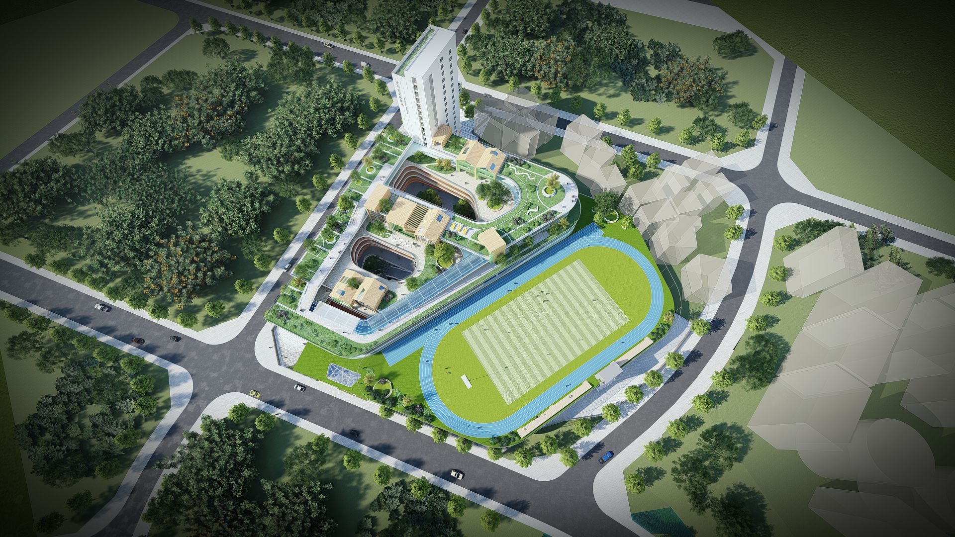 坪山区老坑学校项目联合党建活动启动 该项目建成可提供2100个学位
