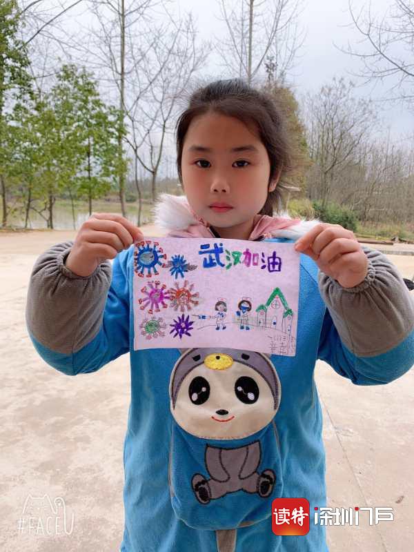 玉塘青少年用文艺创作凝聚战疫力量