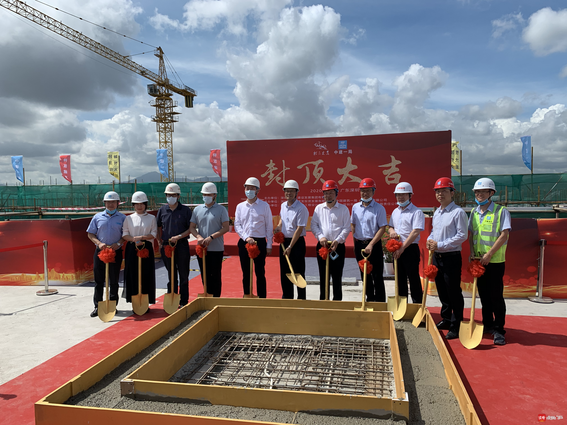打造现代化科技新城，龙岗区融悦大厦顺利封顶