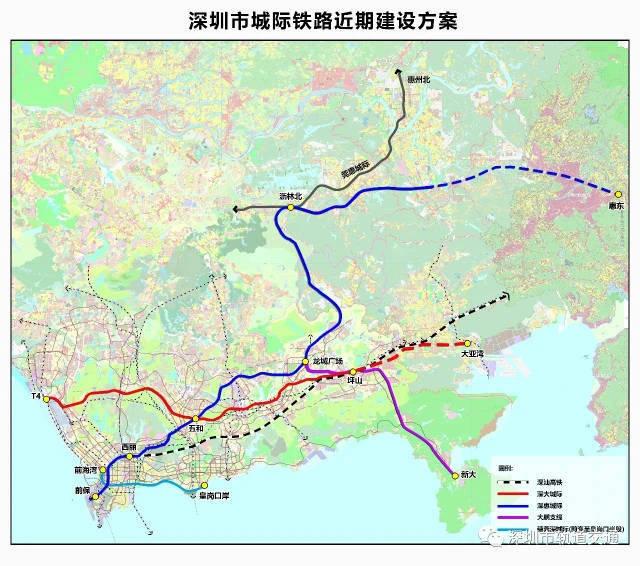 交通东进再传利好！深惠城际线路站点首次曝光